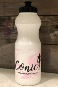 Conic drink bottle in fun print, perfect for gift paired with our Conic balls